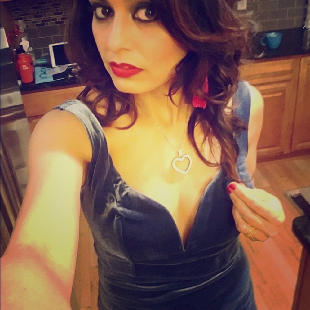 Velvet dress